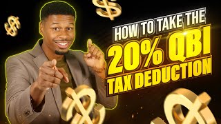 How to Take the 20 QBI Tax Deduction  CPA Explains Section 199A Qualified Business Income [upl. by Ilrahc348]