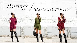 Pairings How to Style Slouchy Boots [upl. by Aire611]