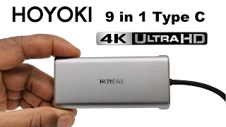 HOYOKI 9 in 1 Type C HUB CBC92 Review [upl. by Sherline]