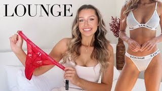 LOUNGE UNDERWEAR TRY ON HAUL 2022  Black Friday Sale [upl. by Ettelimay778]