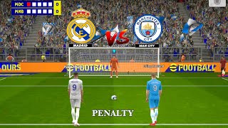 Real Madrid FC vs Man City Penalty Kick 🔥 Kylian Mbappe vs Erling Haaland 🥰 [upl. by Nylatsyrc]