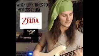 When LINK Tries To Impress ZELDA Legend Of Zelda Medley [upl. by Bartley]