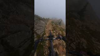 Stormy Shredding on this Alpine Trail whistler mountainbiking spindrift [upl. by Loni]