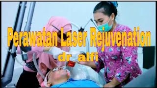 ALVLOG6 Perawatan Laser Rejuvenation di dr Alfi Bogor [upl. by Anoirtac]