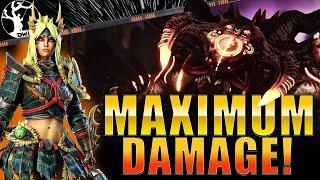 Optimizing Fusion Damage for Clan Boss  Raid Shadow Legends  Test Server [upl. by Berman750]