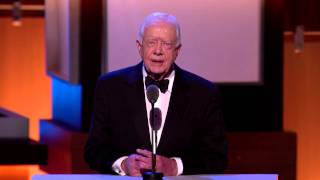 President Jimmy Carter Honors President George H W Bush [upl. by Adnwahs]