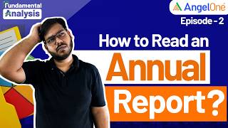 Episode 2 How to Read an Annual Report  Fundamental Stock Analysis  Angel One [upl. by Hube]