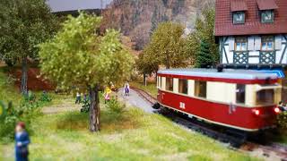 H0e DR Triebwagen VT 133  Tillig 02950 [upl. by Anialed]