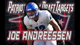 New England Patriots 2024 NFL Draft Target  Joe Andreessen  Linebacker  Buffalo  Highlights [upl. by Salazar313]