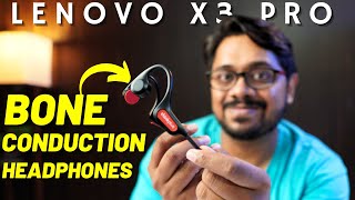 Budgetfriendly Bone Conduction Headphones 🎧 Lenovo X3 Pro Review [upl. by Irak]