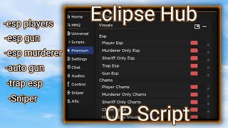 OP Eclipse Hub  ESP  Only Works on Fluxus  Working [upl. by Payson]