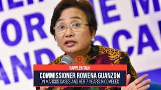 Rappler Talk Rowena Guanzon on Marcos cases and her 7 years in Comelec [upl. by Patterman901]