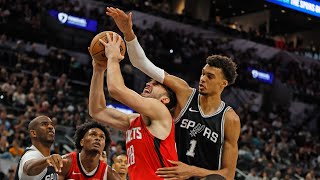 Alperen Şengün vs San Antonio Spurs  28102024 [upl. by Erdrich]