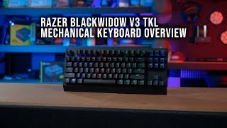 Razer BlackWidow V3 TKL Mechanical Keyboard Overview [upl. by Nichola487]