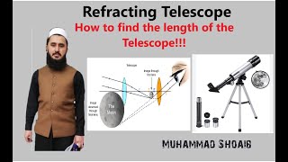 Refracting Telescope Lec20 Class10 Geometrical Optics [upl. by Mellicent150]