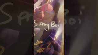 One Of My Signed Dawko Prints Arrived fivenightsatfreddys dawko prints signed streamily [upl. by Skolnik]