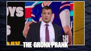 Rob Gronkowski PRANKED by NFL on FOX crew  FOX NFL Sunday [upl. by Serene637]