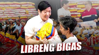 BBM VLOG 250 Libreng Bigas  Bongbong Marcos [upl. by Annawot]