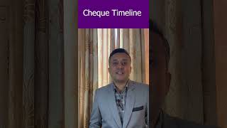 Cheque types based on timeline [upl. by Assirroc]