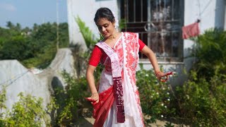 Ami Akriti Adham Dance Cover Sriya Patra Official Sriya amiakritiadham bengali dance [upl. by Eednahs]