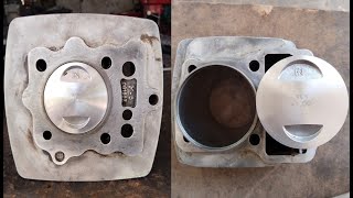 DIY 150cc Engine Cylinder Upgrade PakhtoonEngineer [upl. by Emmy]