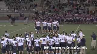 2014 Andover vs Central Catholic Football [upl. by Salangia193]