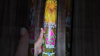 big fireworks 35 inch shell  golden eye white [upl. by Ecnerret]