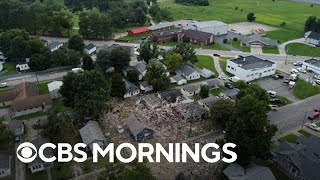 Massive home explosion kills three in Indiana [upl. by Pebrook874]