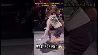 Breakdown Flograppling Flying Triangle Armbar by DANIEL SATHLER shorts trending shortvideo bjj [upl. by Cassandry146]