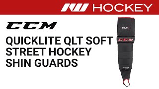 CCM QuickLite QLT Soft Shin Guard Review [upl. by Yeslrahc907]