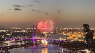 Fireworks Melbourne 20232024 [upl. by Sigfried]