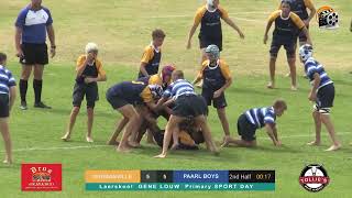 u13A Rugby  Durbanville vs Paarl Boys [upl. by Nyleak]