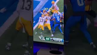 Lions vs packers game was incredible nfl football sports [upl. by Svirad162]