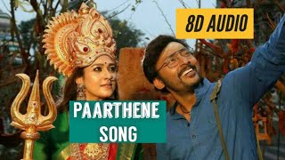 8D AUDIO  Paarthene Song  Mookuthi Amman Movie  RJ Balaji  Lady Superstar Nayanthara [upl. by Elocel]