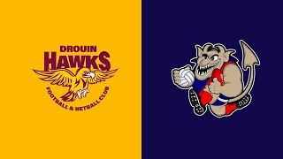 Drouin vs Bairnsdale Netball  Full Match  Gippsland League 2024 [upl. by Tri]