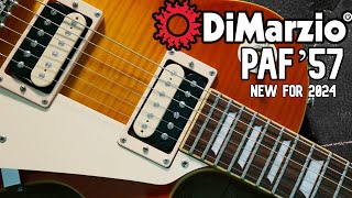 NEW DiMarzio PAF 57s  Pimp Up Your Les Paul [upl. by Reffotsirk335]