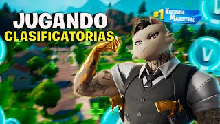 JUGANDO FORTNITE CLASIFICATORIAS RANKEDS FORTNITE [upl. by Hteik889]