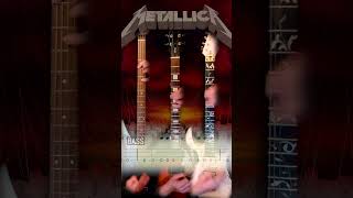 Metallica Damage Inc Bass Part 12 with tab Subscribe for more [upl. by Sihun345]