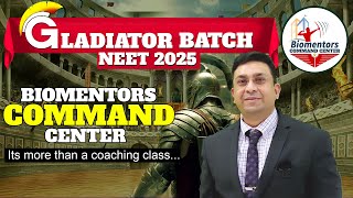 Offline Gladiator batch for NEET 25 I Biomentors Command Center  Its more than a coaching class [upl. by Fennelly]