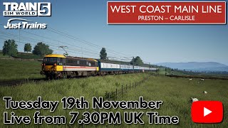 West Coast Main Line Preston  Carlisle  Developer Preview [upl. by Ikuy437]