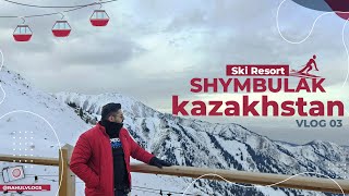 Day 3 in Almaty  Kazakhstan  Shymbulak Ski Resort  Best Tourist Places  Restaurant  Rahul Vlogs [upl. by Aicele]