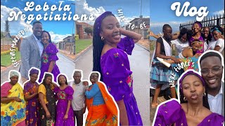 MY LOBOLA NEGOTIATIONS  preparations family singing and dancing  VLOG [upl. by Pet]