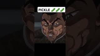 BAKI VS PICKLE PART 3 bakihanma anime pickle [upl. by Htenywg]