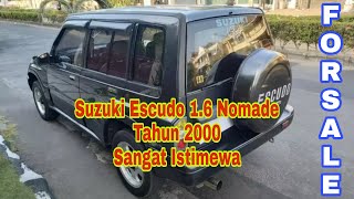 Suzuki Escudo 16 L Nomade Tahun 2000 Terawat Dan Sangat Istimewa [upl. by Rebbecca]