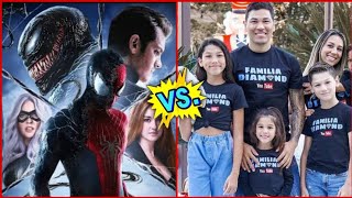 SPIDER MAN3 Casts VS FAMILIA DIAMOND Family Real Names and Ages 2024 [upl. by Bearce227]