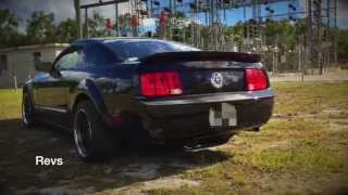 Best Sounding 0509 Mustang V6 Exhaust 40L [upl. by Lindeberg]