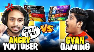 Angry Youtuber vs Gyan Gaming 👿 Abused His Teammates After Loosing a Game 😡 [upl. by Yarazed]