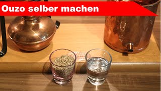 Ouzo selber machen  Schnapsbrennen als Hobby  selbst Schnaps brennen  diSTILLed [upl. by Tali]