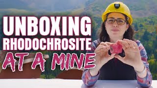 Unboxing at a Rhodochrosite Mine [upl. by Rosdniw]