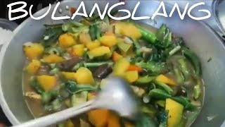 BULANGLANG NA MAY BAGOONG ISDA  MIXED VEGETABLES [upl. by Rokach922]